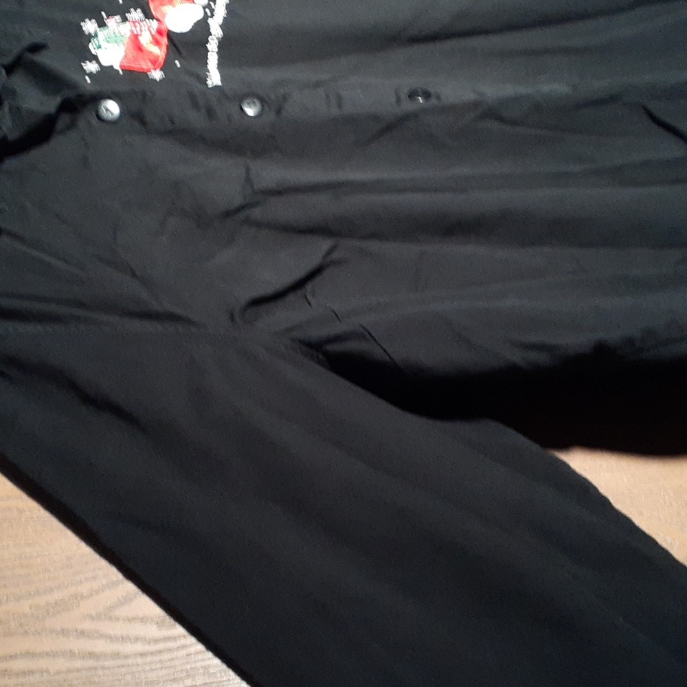 Liz & Me womens vintage 100% heavyweight cotton Christmas Shopping joy 3X - Picture 3 of 9